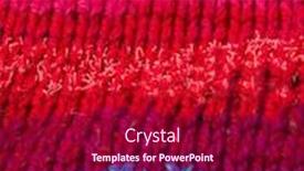  Presentation with red white blue - PPT layouts having striped-colorful-wool-texture-handmade background and a crimson colored foreground