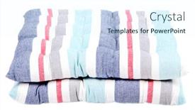  Presentation with chemistry white pills - Cool new PPT layouts with striped-pillows-isolated-on-white backdrop and a cool aqua colored foreground