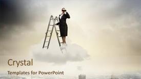  Presentation with microwave imaging image of modern - Audience pleasing slide deck consisting of strive - image of businesswoman standing backdrop and a lemonade colored foreground