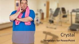  Presentation with arabic music arab man playing - Audience pleasing slide deck consisting of strive - pensive fat man playing sport backdrop and a yellow colored foreground