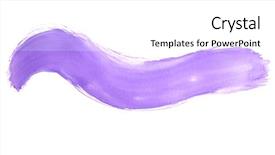  Presentation with brush stroke - Theme with stroke of the paint brush background and a white colored foreground