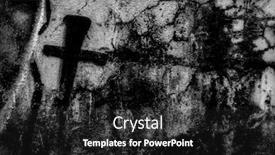  Presentation with strong - Beautiful slides featuring strong-black-background-texture-wall backdrop and a dark gray colored foreground