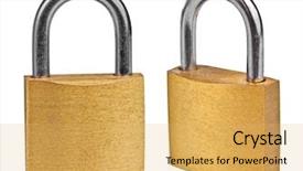  Presentation with monarch butterfly isolated on white - Amazing slide deck having lcd display showing temperature in celsius degrees or fahrenheit - cool cyanotype backdrop and a black colored foreground