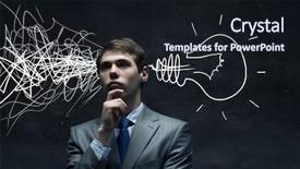  Presentation with decision making - Colorful slide set enhanced with strong decision making ability backdrop and a wine colored foreground