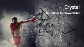  Presentation with challenge - Cool new slides with strong enough to challenge it backdrop and a  colored foreground