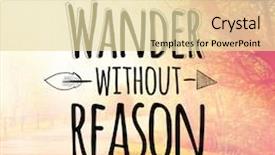  Presentation with inspirational - Cool new PPT theme with shiny colorful fractal space digital artwork for creative graphic design backdrop and a light blue colored foreground.