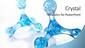  Presentation with molecular - Beautiful slides featuring structur organic chemical - molecular background backdrop and a white colored foreground