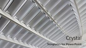  Presentation with abstract modern architecture - Amazing theme having structural steel - abstract architecture ceiling of modern backdrop and a  colored foreground