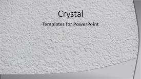  Presentation with poster on white wall above - PPT theme with structure decorative plaster - white rough wall texture close background and a  colored foreground