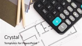  Presentation with home improvement - Presentation with structure engeener tamplate - home improvement project background and a white colored foreground