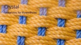  Presentation with structure - Presentation theme enhanced with structure of a wattled carpet background and a gold colored foreground