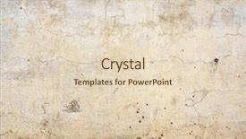  Presentation with grungy white concrete wall - Colorful PPT layouts enhanced with stucco wall texture of beige backdrop and a lemonade colored foreground