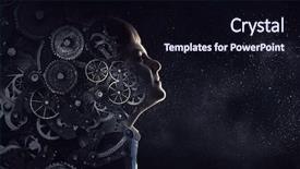  Presentation with mental - PPT theme enhanced with student behavior - concept of mental thinking background and a wine colored foreground