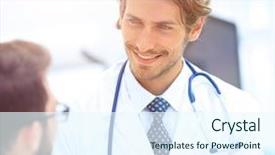  Presentation with military doctors - Audience pleasing PPT layouts consisting of student council - group of doctors talking backdrop and a  colored foreground