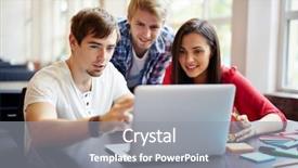  Presentation with design ergonomics - Audience pleasing presentation consisting of student data - learning new design trends backdrop and a gray colored foreground