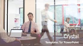  Presentation with hunting - Amazing PPT layouts having student discipline - attractive young businessman having job backdrop and a gray colored foreground