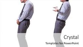  Presentation with discipline - Audience pleasing presentation consisting of student discipline - businessman isolated on the white backdrop and a white colored foreground