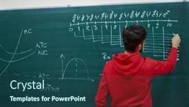  Presentation with task - PPT theme enhanced with student-does-the-task background and a ocean colored foreground