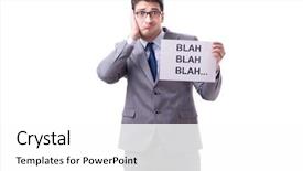  Presentation with blank whiteboard isolated on white - Audience pleasing theme consisting of student elections - businessman telling lies isolated backdrop and a  colored foreground