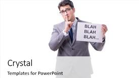  Presentation with white fragility - Beautiful PPT theme featuring student elections - businessman telling lies isolated backdrop and a  colored foreground