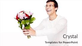  Presentation with long sleeve - Colorful slides enhanced with student engagement - young hispanic man in love backdrop and a white colored foreground