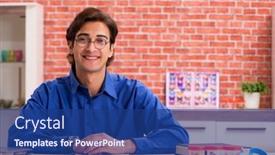  Presentation with student - PPT theme having student-entomologist-studying-new-species background and a  colored foreground