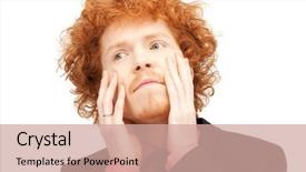  Presentation with hope bright future hopeful - Slide deck consisting of student feel bore - bright closeup portrait picture background and a  colored foreground