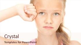  Presentation with white gold picture of wedding - Colorful theme enhanced with student feel bore - bright picture of unhappy girl backdrop and a lemonade colored foreground