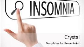  Presentation with insomnia - Amazing theme having student feel bore - insomnia written in search bar backdrop and a white colored foreground