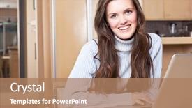  Presentation with student housing - Beautiful presentation featuring student housing - shot of a teenage girl backdrop and a  colored foreground