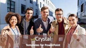  Presentation with mentoring business motivation coaching success - PPT theme featuring student id card - business corporate and success concept background and a tawny brown colored foreground