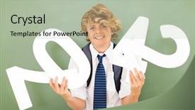  Presentation with math notebook for high school - Presentation theme consisting of student is struggling with math background and a mint green colored foreground