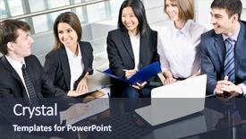  Presentation with people - Audience pleasing slides consisting of student leaders - business people working backdrop and a  colored foreground