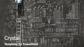  Presentation with student - Presentation theme with student leadership - rear view of businessman standing background and a dark gray colored foreground