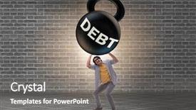  Presentation with loan - Beautiful PPT layouts featuring student loan and expensive education backdrop and a  colored foreground