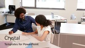  Presentation with high school - PPT layouts enhanced with student one to one tuition background and a coral colored foreground