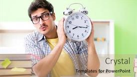  Presentation with university - Colorful slides enhanced with student-preparing-for-university-exams backdrop and a coral colored foreground