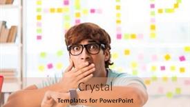  Presentation with university - PPT layouts featuring student-preparing-for-university-exams background and a coral colored foreground