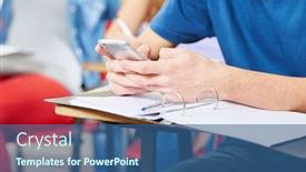  Presentation with class - Presentation theme with  background and a  colored foreground