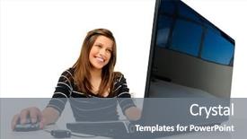  Presentation with uses of metals and nonmetals chemistry - Presentation design having student uses laptop for studying background and a gray colored foreground