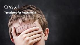  Presentation with student writing teacher - Amazing PPT layouts having student with stupid written backdrop and a dark gray colored foreground