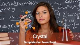  Presentation with soical science study - Audience pleasing slide set consisting of student working in a science backdrop and a tawny brown colored foreground