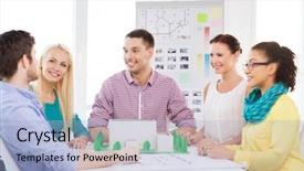  Presentation with architects - Amazing presentation theme having students construction - startup education architecture and office backdrop and a light blue colored foreground