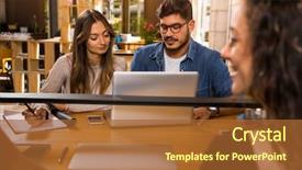  Presentation with getting students to lobby - Colorful theme enhanced with students getting ready for final backdrop and a red colored foreground