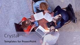  Presentation with teamwork school - Amazing slide deck having students group working on school project together at modern university top view teamwork business concept backdrop and a light blue colored foreground