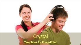  Presentation with fun work - Colorful slides enhanced with students having fun doing home work backdrop and a tawny brown colored foreground