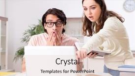  Presentation with exam - Slide set having students preparing for exam together background and a lemonade colored foreground