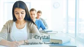  Presentation with student - Audience pleasing slides consisting of dino - 3d rendering of a dinosaur backdrop and a white colored foreground