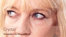  Presentation with studio - Presentation theme featuring studio-close-up-of-mature background and a lemonade colored foreground