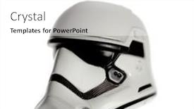  Presentation with star wars - PPT layouts with studio-image-of-a-star background and a white colored foreground